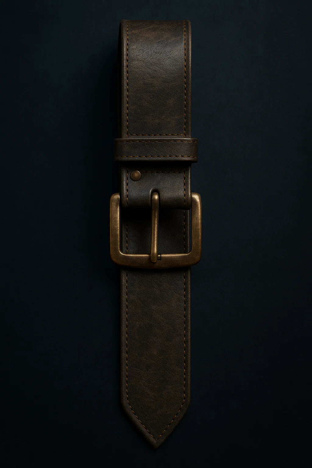 Alexander black Leather Belt